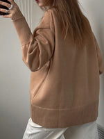 Oversized Turtleneck Sweater for Women