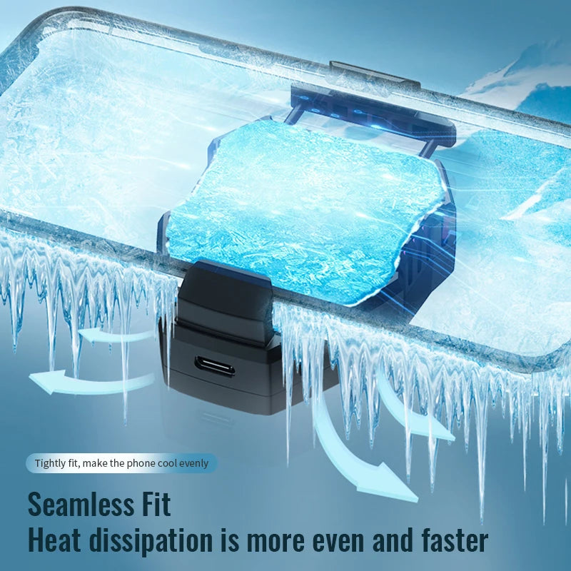 Portable Snap-on Cooling Fan