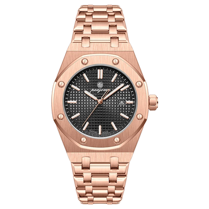 PAAZOMU Luxury Waterproof Men’s Quartz Watch – Stainless Steel Sport