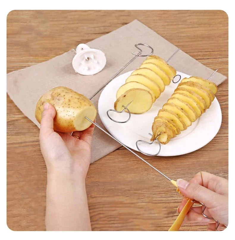 Whirlwind Potato Spiral Cutter - Creative Kitchen Gadget