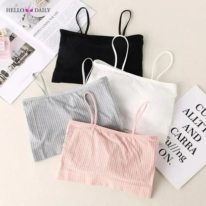 Slim Fit Korean-Style Women’s Seamless Tank Top
