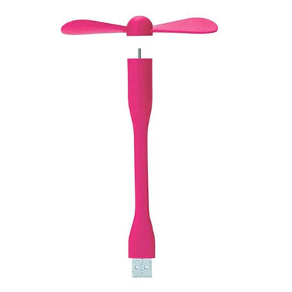 USB Mini LED Cooling Fan – Portable Laptop Cooler