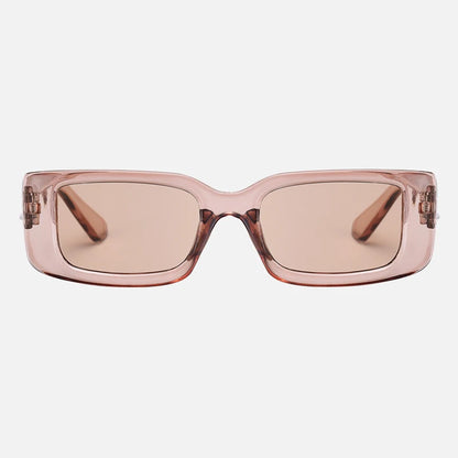 Retro Rectangle Cycling Sunglasses for Men and Women UV400 Protection