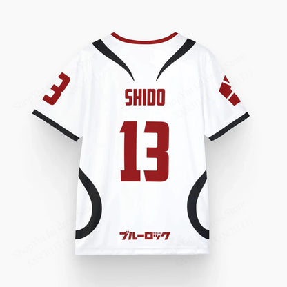 Men’s Blue Lock Sae Itoshi Anime Jersey – Oversized 3D Print T-Shirt