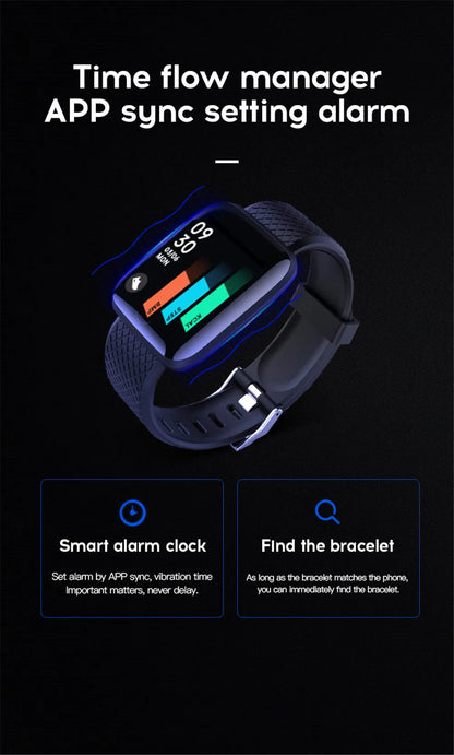 D13 Smart Watch – Waterproof Fitness Tracker for Android & iOS