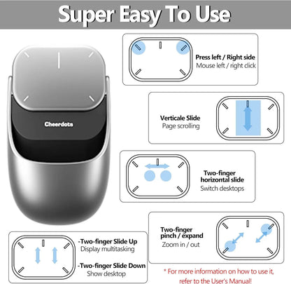Cheerdots 2 AI Wireless Air Mouse & Touchpad with Voice Recording