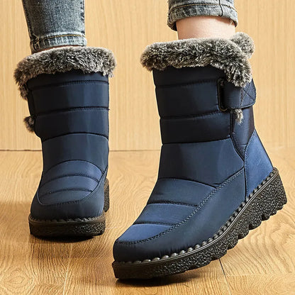 Stylish Women's Winter Boots - Waterproof, Warm
