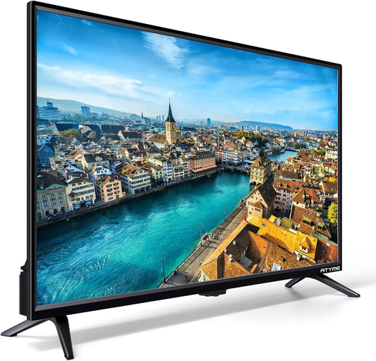 32-Inch 720p HD LED TV - Flat Screen Monitor with HDMI & USB