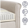 3 Piece Modular Living Room Sofa Set - Sectional Couch Set