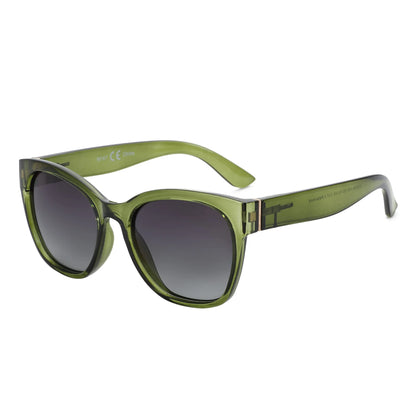 ZENOTTIC Butterfly Cat Eye Sunglasses for Women Polarized UV400 Chunky Frame