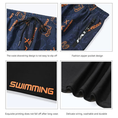 Men’s Quick Dry Swim Trunks with Liner for Beach & Poolwear