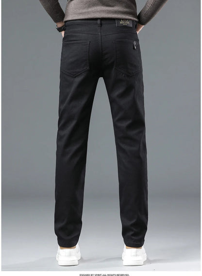 HIQOR Men's Fleece-Lined Winter Pants
