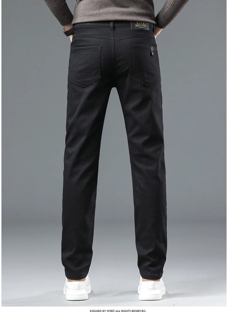 HIQOR Men's Fleece-Lined Winter Pants