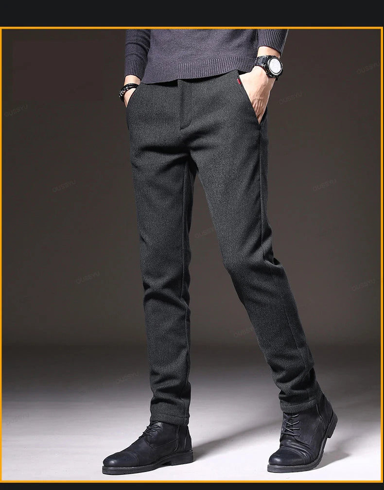 Men’s Slim Fit Stretch Cotton Pants