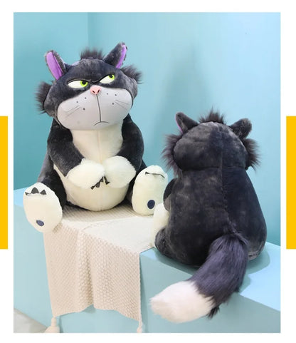 Charming Disney Lucifer Plush - Authentic 30-60cm Cinderella’s Cat