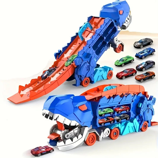 Dinosaur Transporter Truck Toys