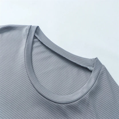 Summer Ice Silk Quick Dry Men's T-Shirt