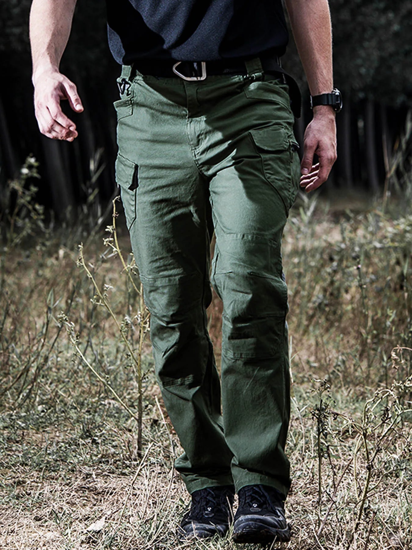 Men’s Tactical Waterproof Cargo Pants – Military Quick-Dry Trousers