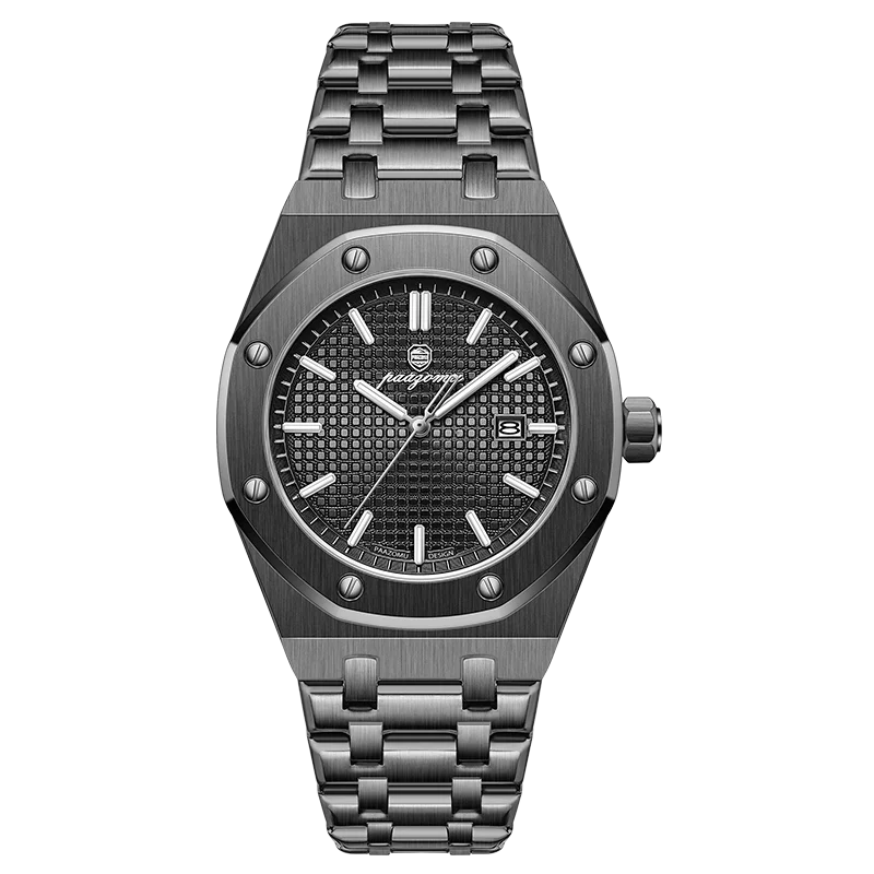 PAAZOMU Luxury Waterproof Men’s Quartz Watch – Stainless Steel Sport