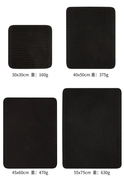 Waterproof Double-Layer Cat Litter Mat
