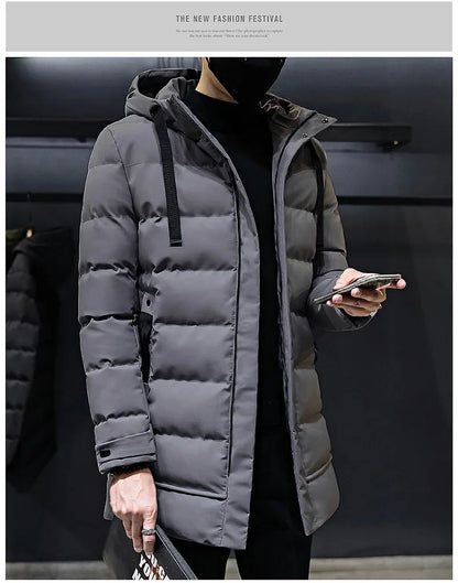 Winter Men’s Down Jacket Hooded