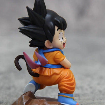 Childhood Goku & Puaru Kawaii Figurine