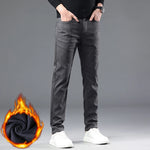 HIQOR Men's Fleece-Lined Winter Pants