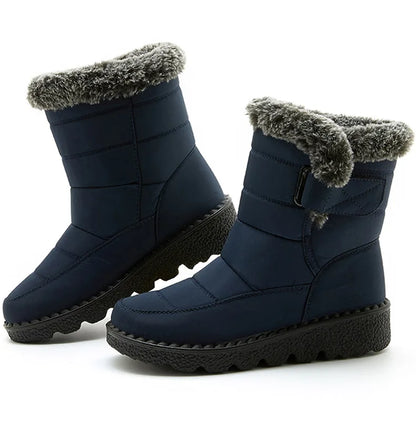 Stylish Women's Winter Boots - Waterproof, Warm