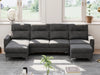 Convertible U-Shaped Modular Sofa Set with Double Chaise