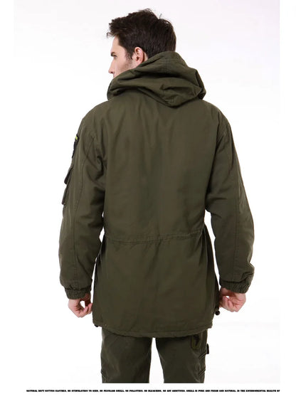 US Military Fleece Tactical Windbreaker Jacket