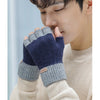 Men’s Winter Fingerless Knitted Gloves