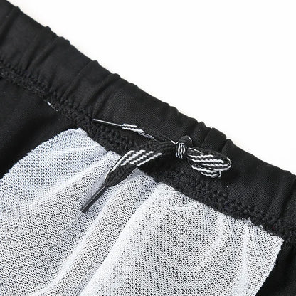 Men's Elastic Swim Trunks Plus Size Beach Surfing Boxer Shorts