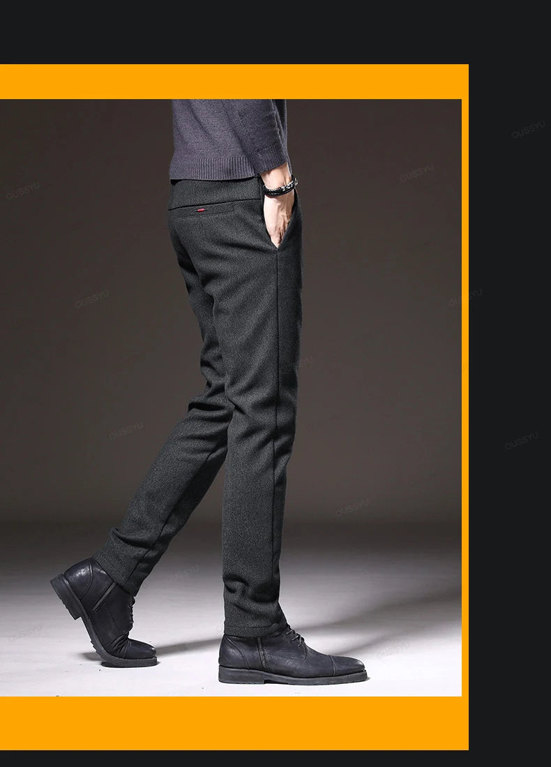 Men’s Slim Fit Stretch Cotton Pants
