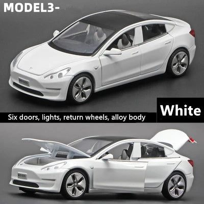 Model 3 Alloy Diecast Car - Sound & Light