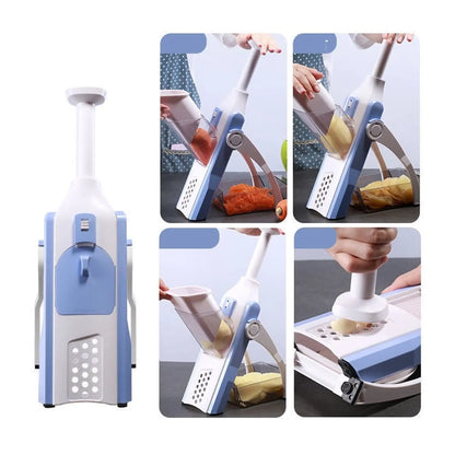 5 in 1 Multifunctional Vegetable Slicer Grater Cutter Kitchen Tool Set
