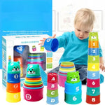 Kid Brain Response Battle Fold Cup Game – Speed Stacking Competition