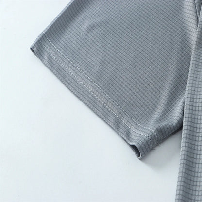 Summer Ice Silk Quick Dry Men's T-Shirt