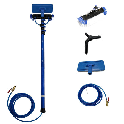 Carbon Fiber Water Fed Pole Brush for Solar Panel and Window Cleaning