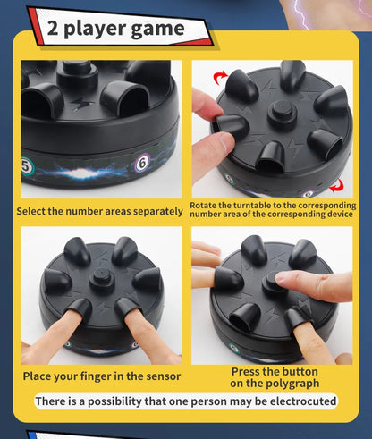 Six Finger Lie Detector Game - Stress-Relieving Prank Toy