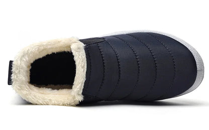 Warm Slip-On Winter Combat Snow Boots