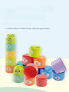 Kid Brain Response Battle Fold Cup Game – Speed Stacking Competition