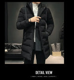 Men Long Down Jackets Winter Coats Chaquetas