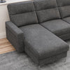 Convertible U-Shaped Modular Sofa Set with Double Chaise