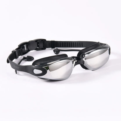 ARENA Anti-Fog UV Swim Goggles with Earplugs for Men and Women