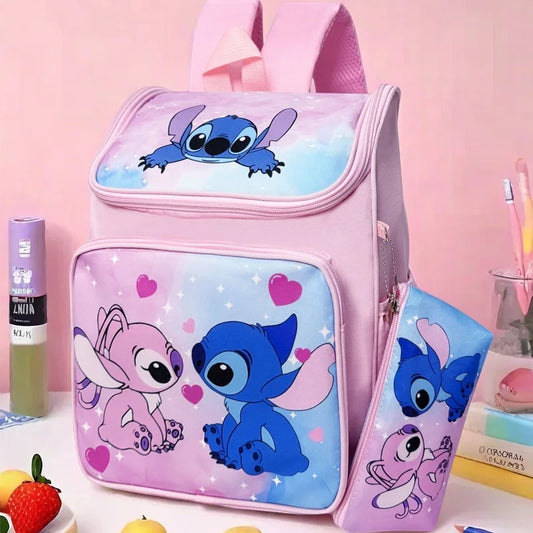 Disney Stitch Kids Backpack & Makeup Bag Set