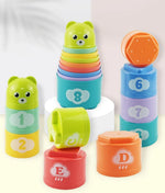 Kid Brain Response Battle Fold Cup Game – Speed Stacking Competition