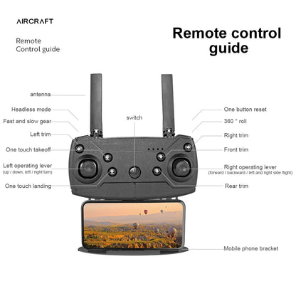 4K Dual Camera Quadcopter with Obstacle Avoidance