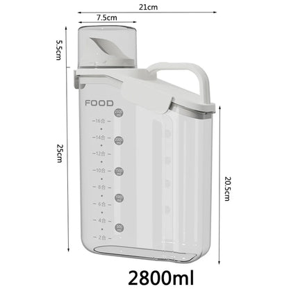 Large Pet Food Storage Container with Lid