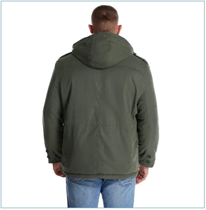 Thickened Multi-Pocket Mid-Length Casual Coat