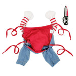 Funny Halloween Dog Costume Set for Medium & Large Dogs